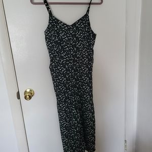 Floral culottes jumpsuits